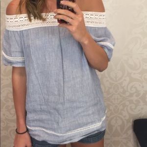 Off the shoulder top